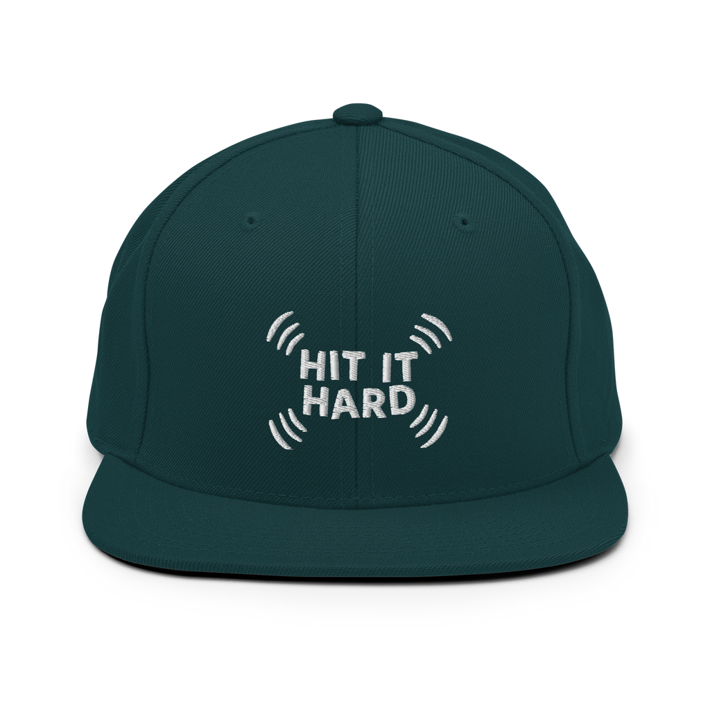 Hit It Hard Snapback Hat