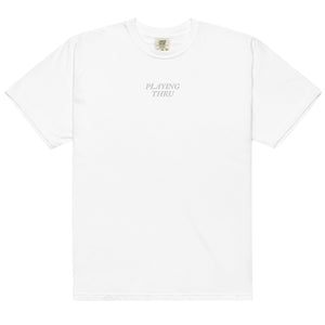 Playing Thru Embroidered T-shirt