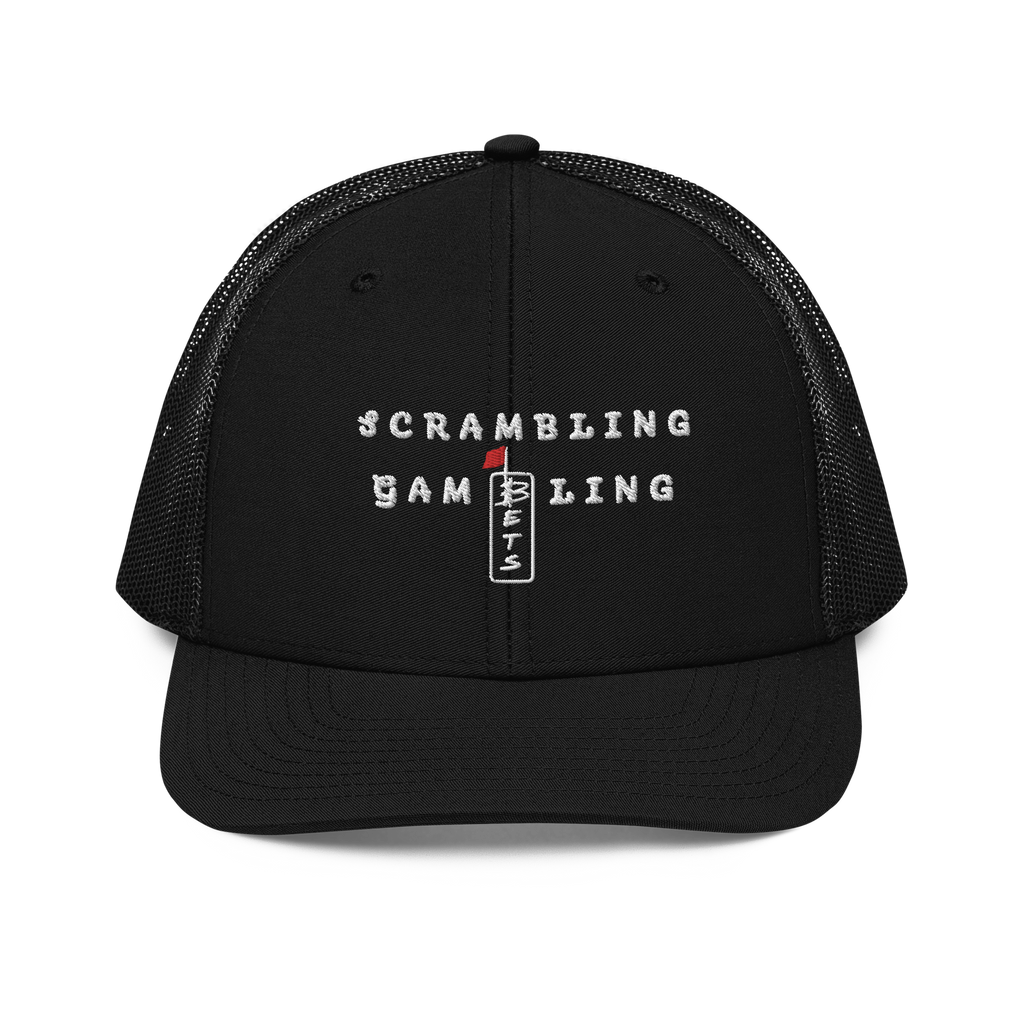 Scrambling Gambling Trucker Cap