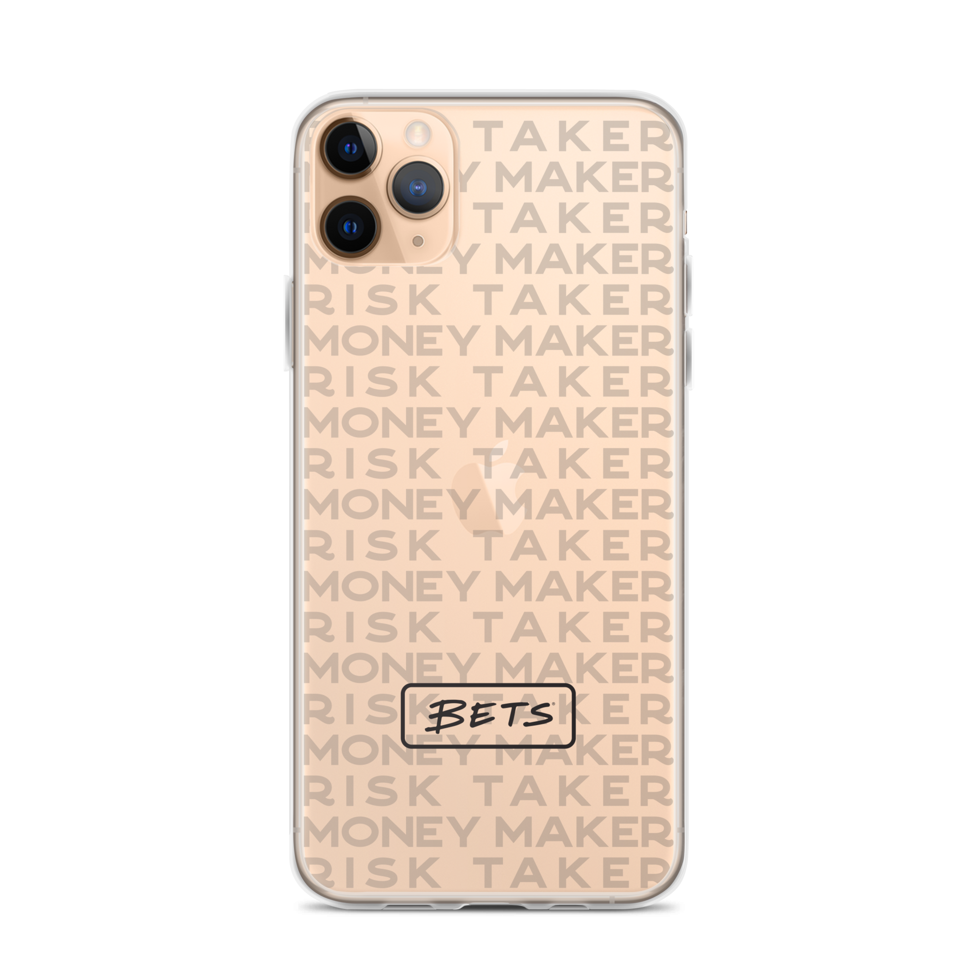 Bets Clear iPhone Case