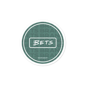 Bets Brand Circle Sticker