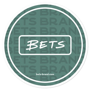 Bets Brand Circle Sticker